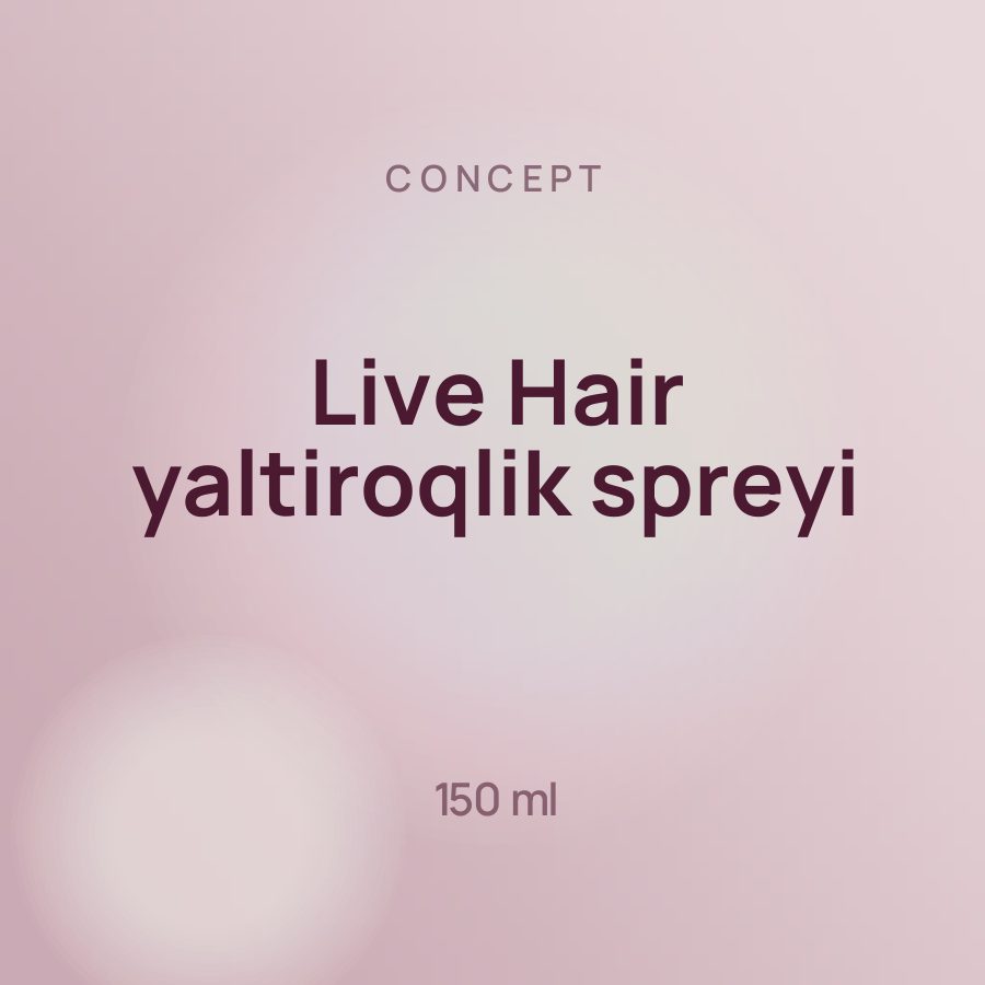 Concept Live Hair yaltiroqlik spreyi 150 ml — Фото 2