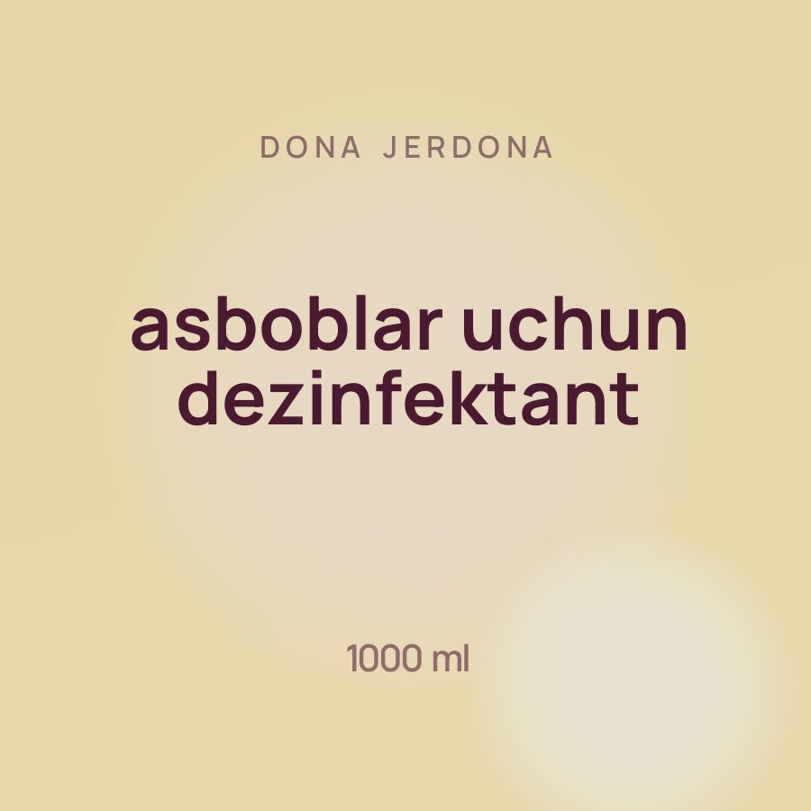 Dona Jerdona asboblar uchun dezinfektant 1000 ml — Фото 3