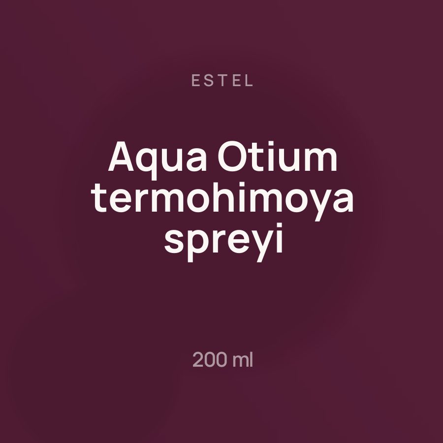 Estel Aqua Otium termohimoya spreyi 200 ml — Фото 2