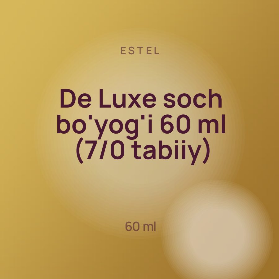 Estel De Luxe soch bo'yog'i 60 ml (7/0 tabiiy)