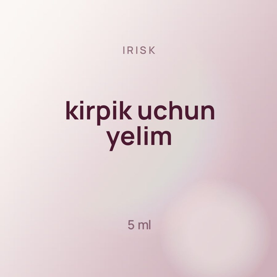 Irisk kirpik uchun yelim 5 ml