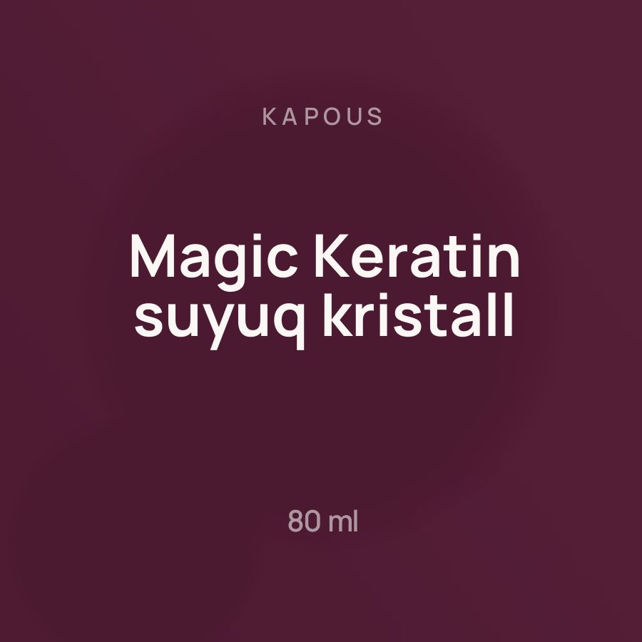 Kapous Magic Keratin suyuq kristall 80 ml — Фото 2