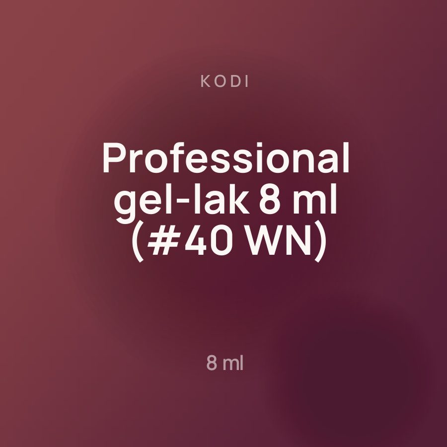 Kodi Professional gel-lak 8 ml (#40 WN)