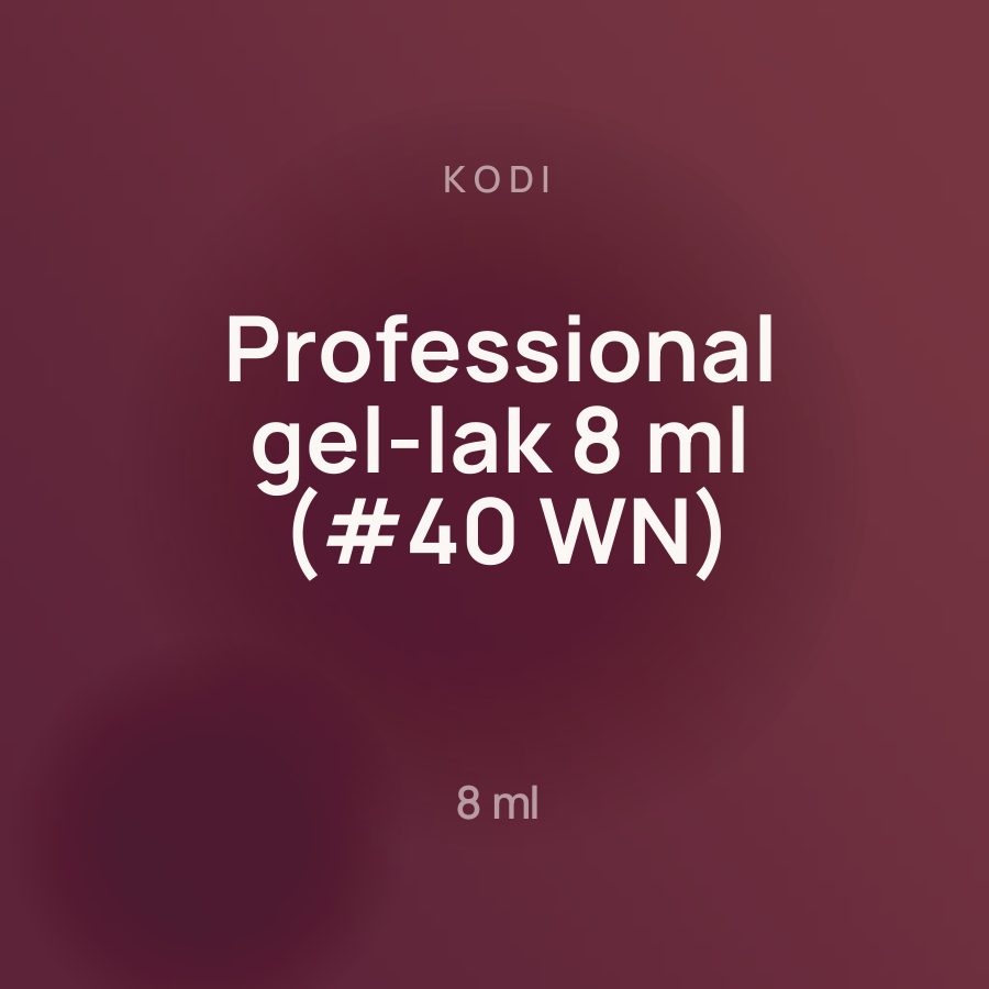 Kodi Professional gel-lak 8 ml (#40 WN) — Фото 2