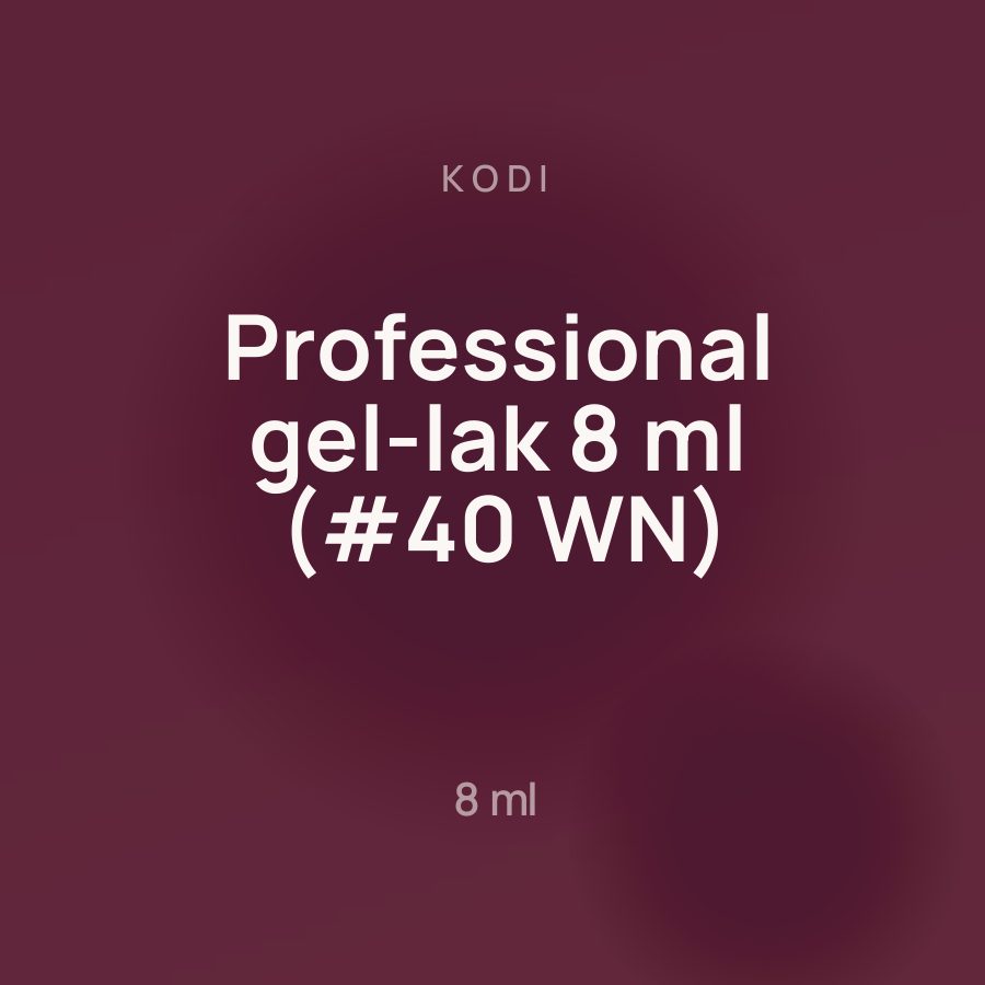 Kodi Professional gel-lak 8 ml (#40 WN) — Фото 3