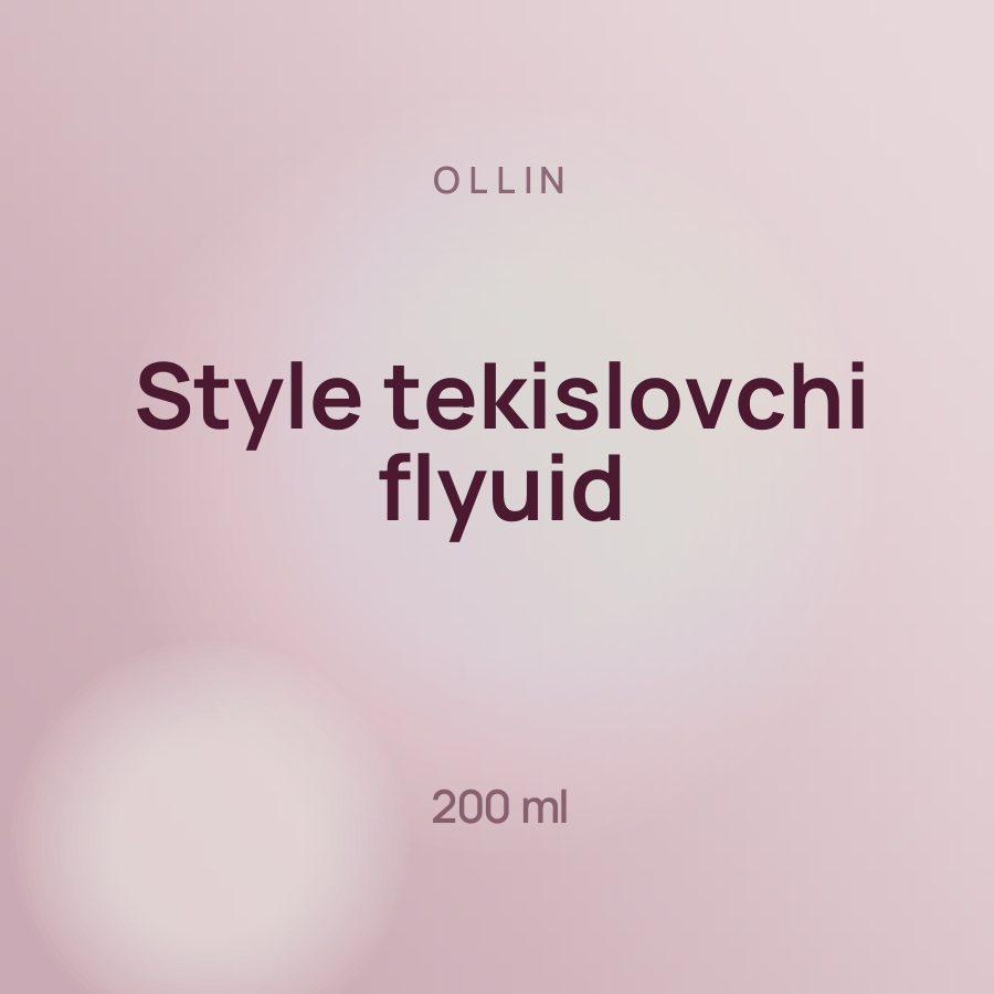 Ollin Style tekislovchi flyuid 200 ml — Фото 2