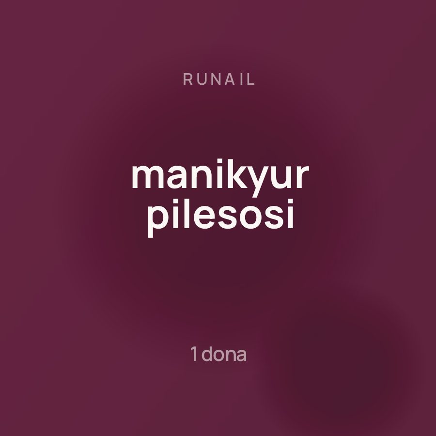 Runail manikyur pilesosi