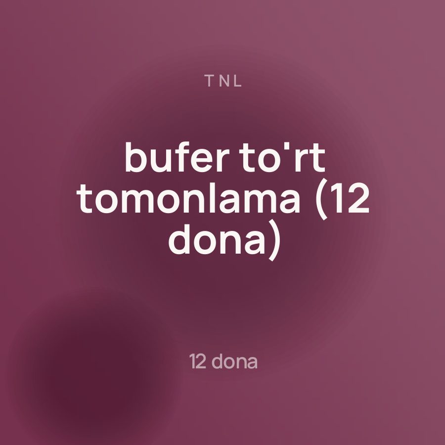 TNL bufer to'rt tomonlama (12 dona) — Фото 2