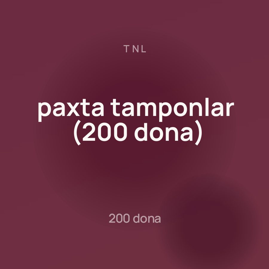 TNL paxta tamponlar (200 dona) — Фото 3