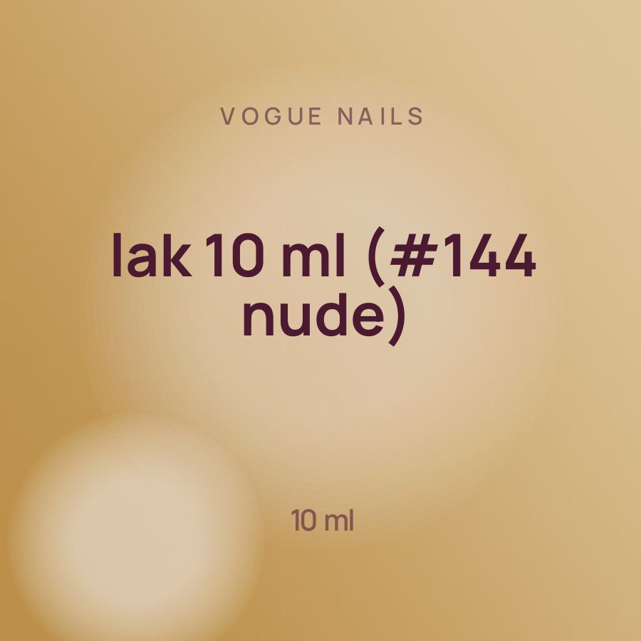 Vogue Nails lak 10 ml (#144 nude) — Фото 2