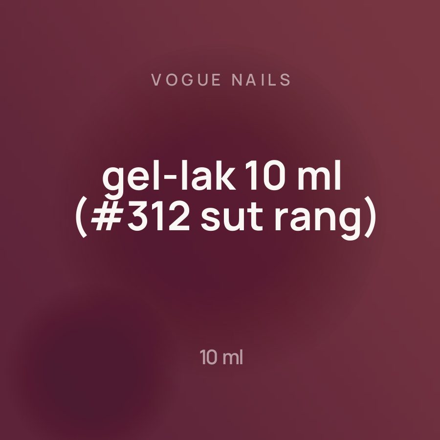 Vogue Nails gel-lak 10 ml (#312 sut rang) — Фото 2