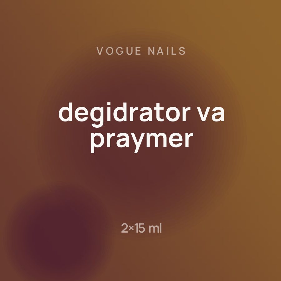 Vogue Nails degidrator va praymer 2×15 ml — Фото 2